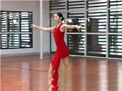 拉丁舞桑巴练习广场舞视频教学热情性感的拉丁舞桑巴